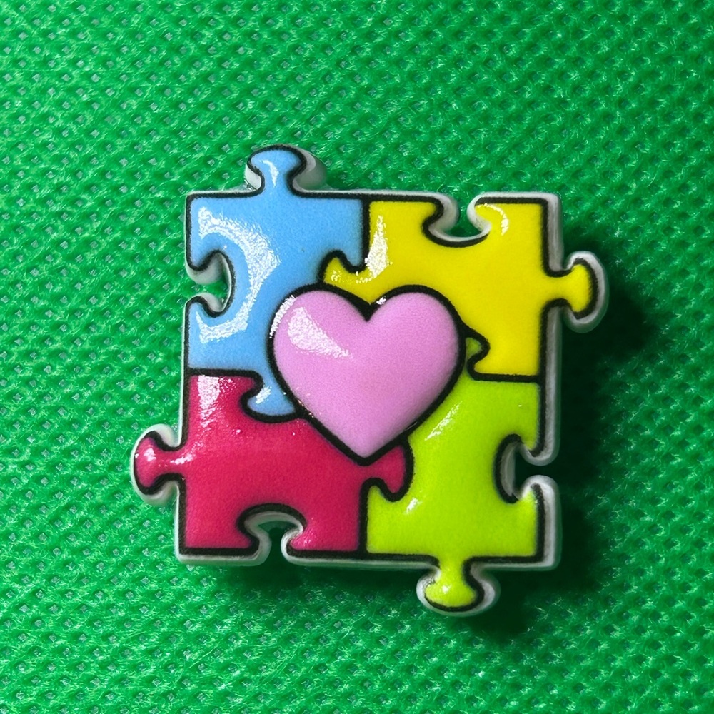 🌼 (5/$10 or 10/$15) NEW Autism Friendly Awareness Croc Charm Collection
